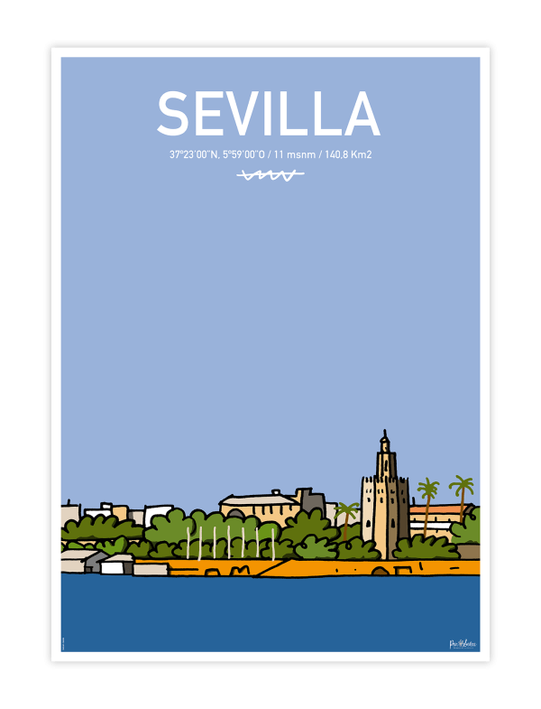 Cartel Sevilla X Solea╠ü